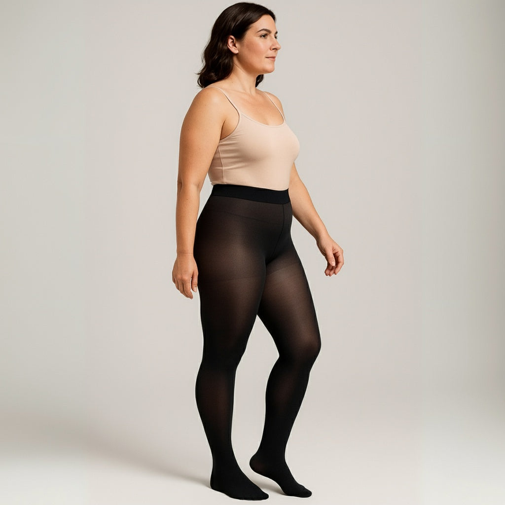 SlimTights No-Roll Shaping Tights